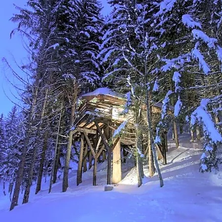 卡班希尔树屋 * Saint-Nicolas-la-Chapelle (Savoie)